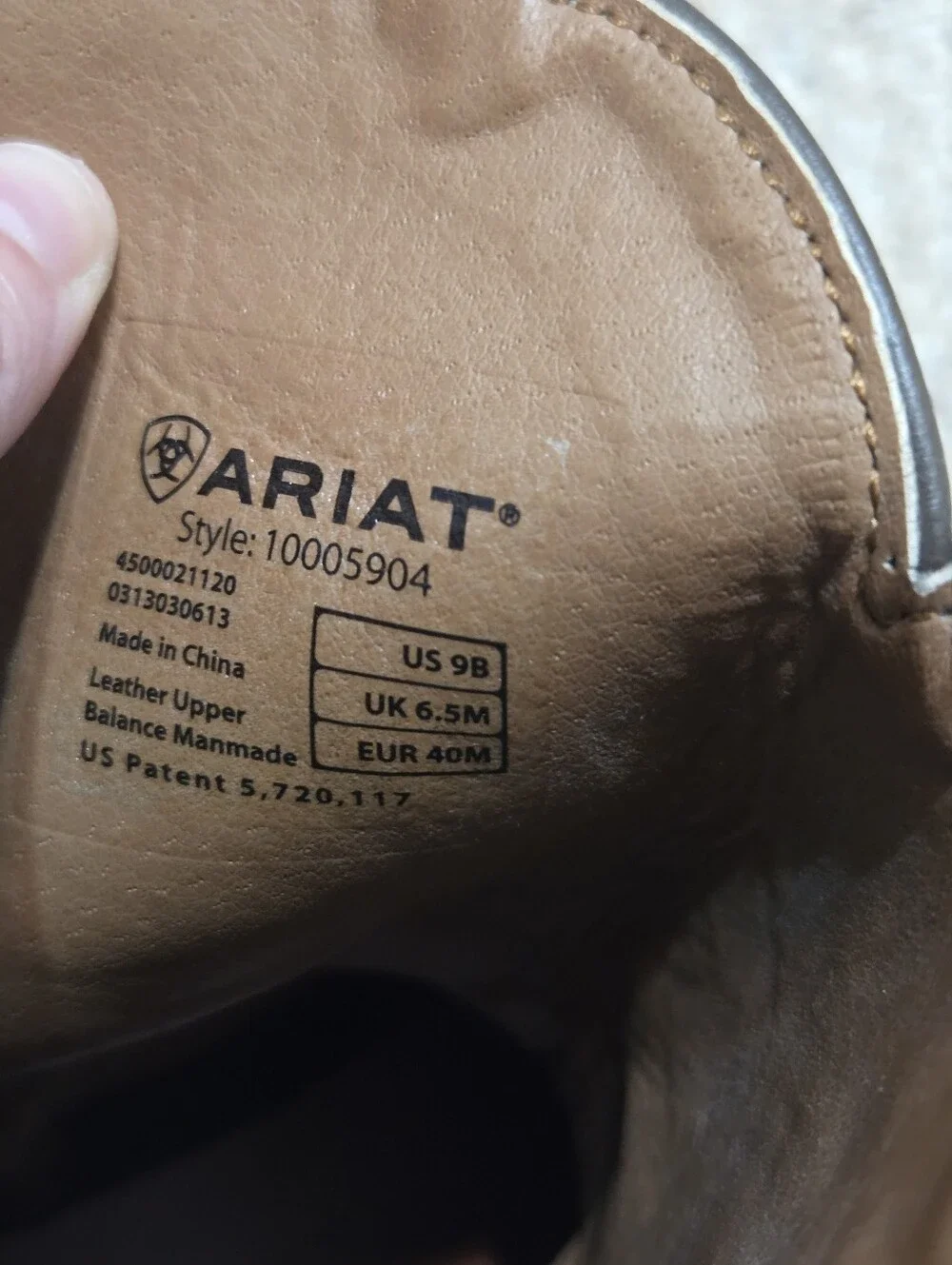 Women's Ariat Fatbaby Boots Size 9B - Picture 11 of 16